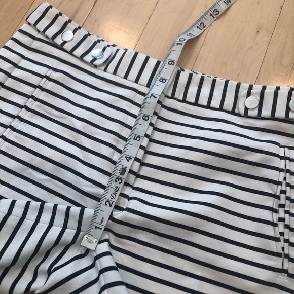 Zara dark blue and white striped shorts size XS - Picture 10 of 10